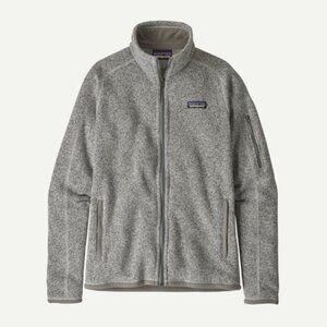 Patagonia Women's Better Sweater Fleece Jacket Color Birch White